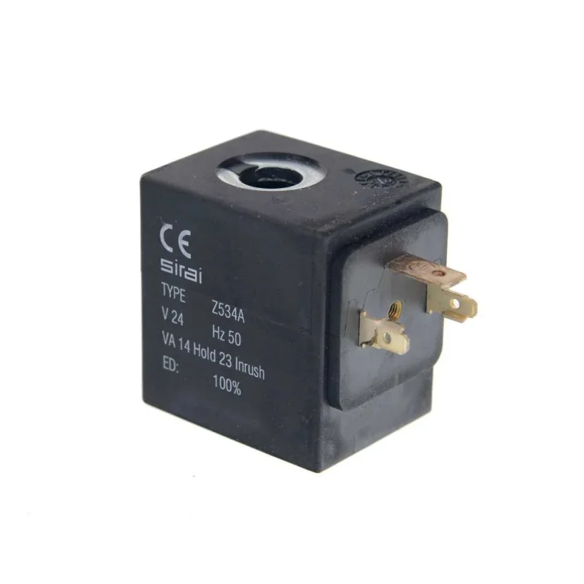 Elektromagnetická cievka SIRAI 14 W na ventil 3/4"-1", 24 V