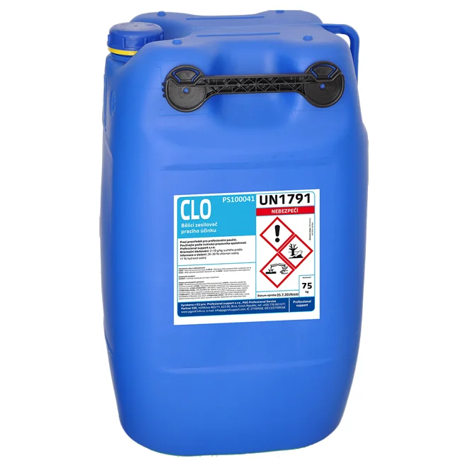 Additive CLO tekuté chlórové bielidlo 60 L / 75 kg