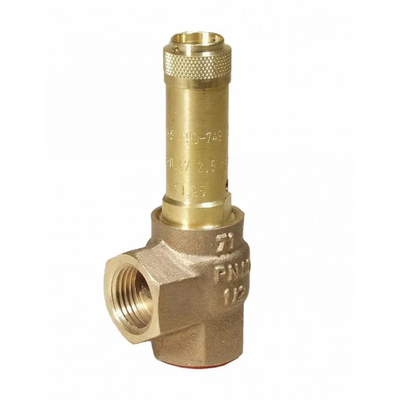 Poistný ventil so skrutkou 1/2", 0,7 MPa