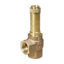 Poistný ventil 1/2" × 1/2" bez páčky, 0,7 MPa, do 180 °C