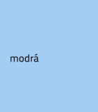 modrá