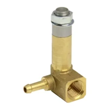 Elektromagnetický ventil 1/4" CEME, rohový s vývodom, 6 W, 230 V