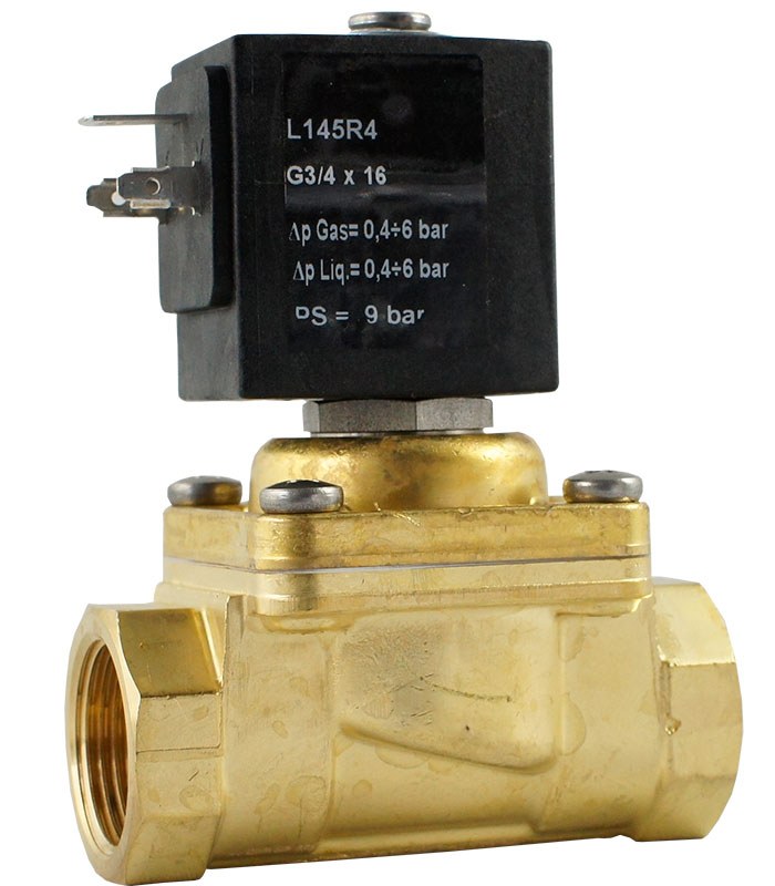 Elmag. parný ventil, G3/4", 230V/50Hz Elmag. parný ventil, G3/4", 230V/50Hz