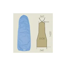 Poťah na žehliaci stôl mod. DOB, komplet, zošitý