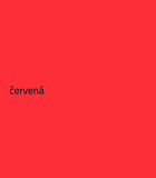 červená