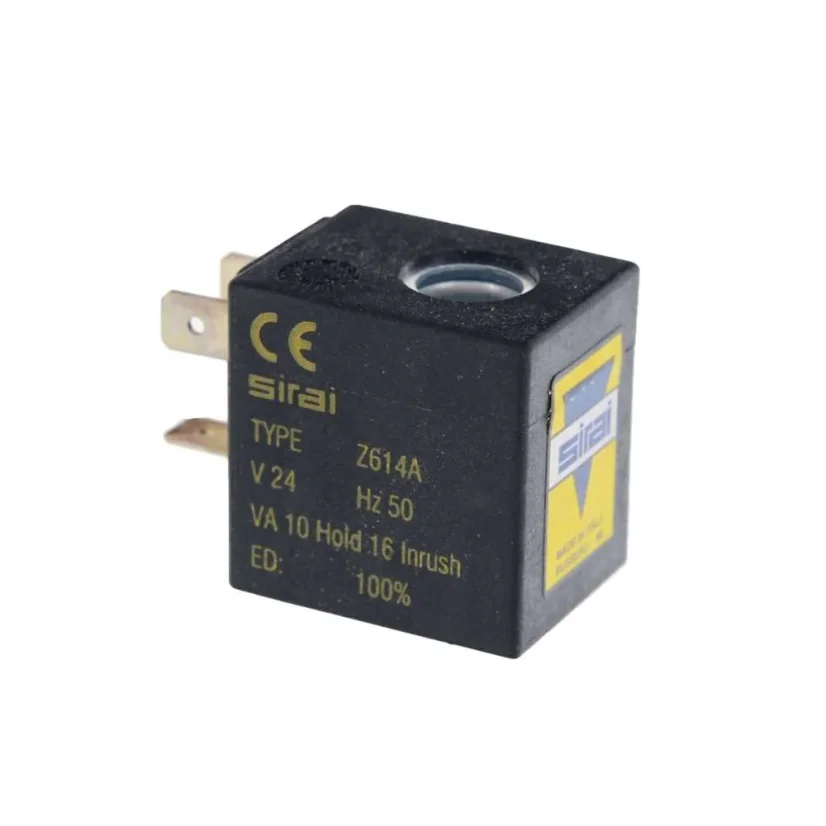 Elektromagnetická cievka SIRAI 10 W na ventil 3/8"-1/2", 24 V