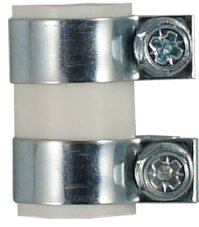 Silikónová spojka stavoznaku so sponami Silikónová spojka stavoznaku so sponami