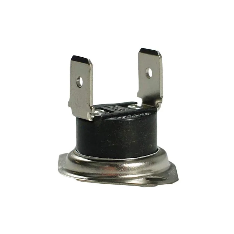 Bimetalový termostat 170 °C s prírubou, automatický reset