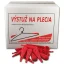 Plastová výstuž na plecia drôteného vešiaka, 500 ks