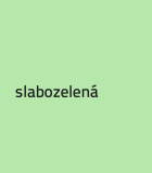 slabozelená