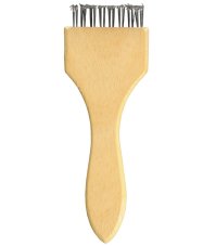 Čistič na kefy, oceľ, drevená rúčka Čistič na kefy, oceľ, drevená rúčka