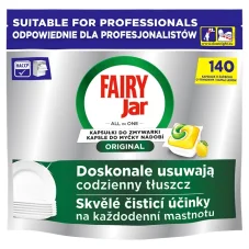 JAR All In One kapsuly do umývačky riadu, 140 ks