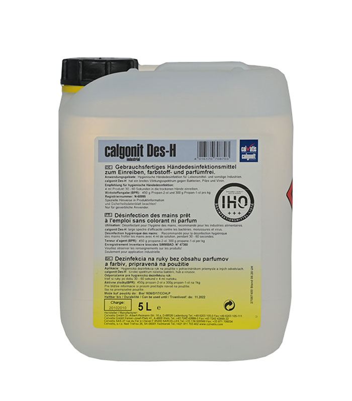 Calgonit Des-H dezinfekcia na ruky 5L :: Cleaning
