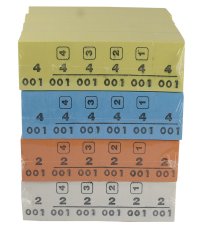 Číslovaný blok B-300, hydrofix