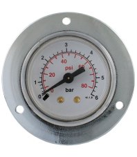 Manometer 0-0,6 MPa-s obrubou