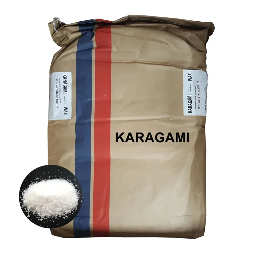 Vosk na korytové žehliče KARAGAMI, jemný, do 180 °C, vrece 25 kg