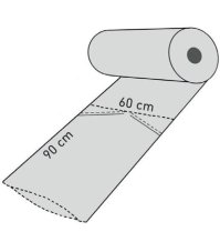 LDPE trhacia fólia, hadica, šírka 60 cm LDPE trhacia fólia, hadica, šírka 60 cm