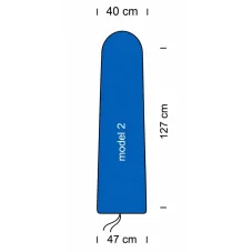 Poťah na žehliaci stôl Standard mod. 2, modrý