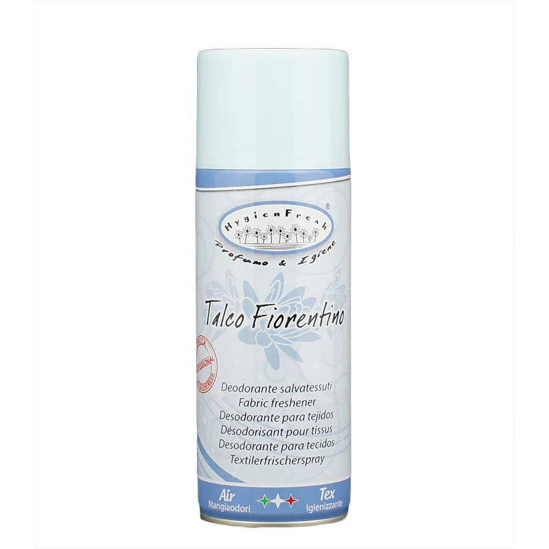 HygienFresh TALCO FIORENTINO osviežovač textílií 400 ml HygienFresh TALCO FIORENTINO osviežovač textílií 400 ml