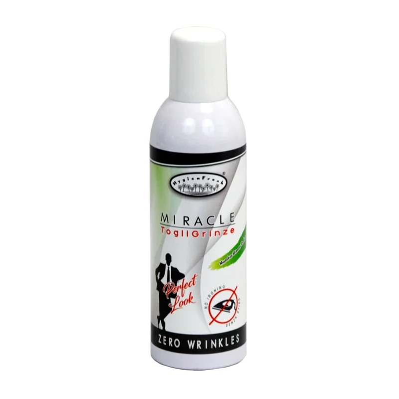 MIRACLE sprej proti pokrčeniu textilu bez žehlenia 300 ml