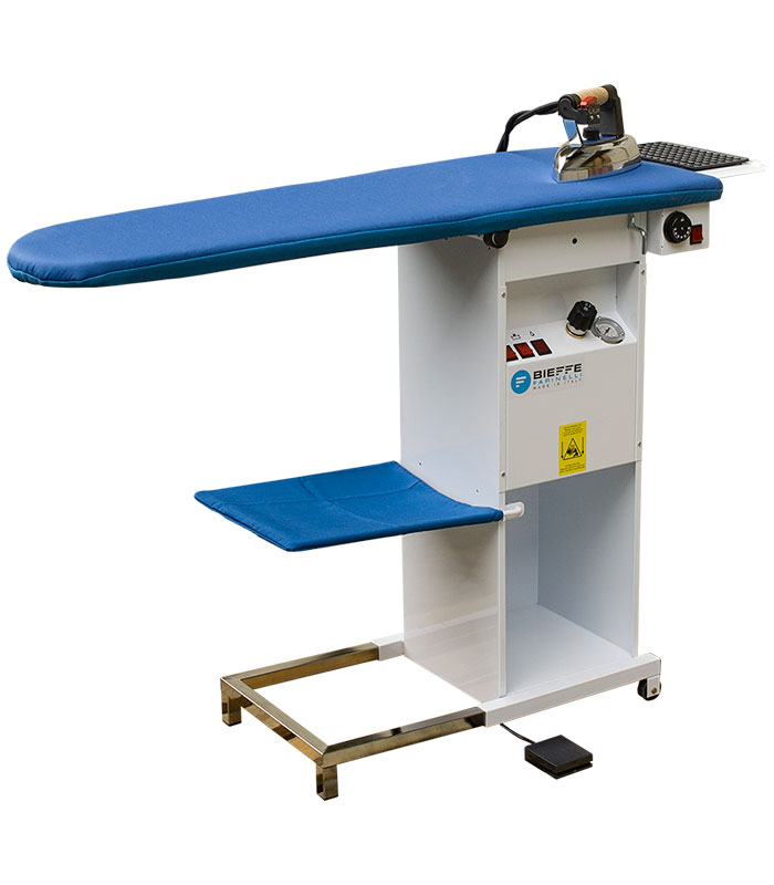 Žehliaci stôl FOREVER VIII, ohrev, odsávanie a spodný ofuk dosky Žehliaci stôl FOREVER VIII, ohrev, odsávanie a spodný ofuk dosky