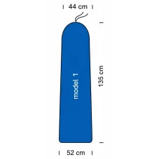 Poťah na žehliaci stôl Standard mod. 1, modrý