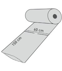 LDPE trhacia fólia, hadica, šírka 60 cm