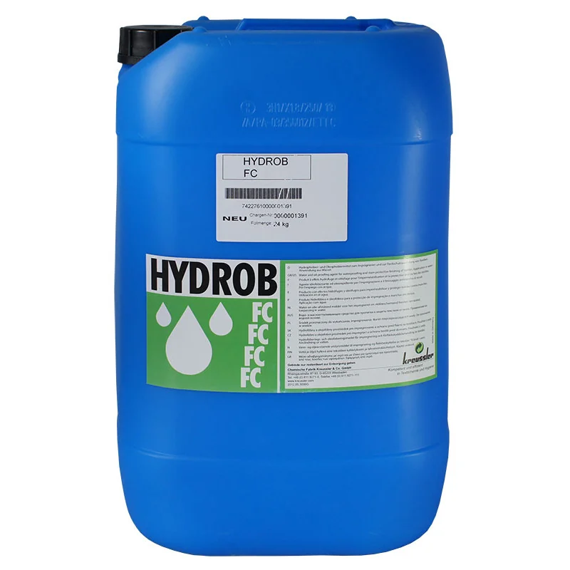HYDROB FC vodoodpudivá a olejoodpudivá impregnácia textilu HYDROB FC vodoodpudivá a olejoodpudivá impregnácia textilu