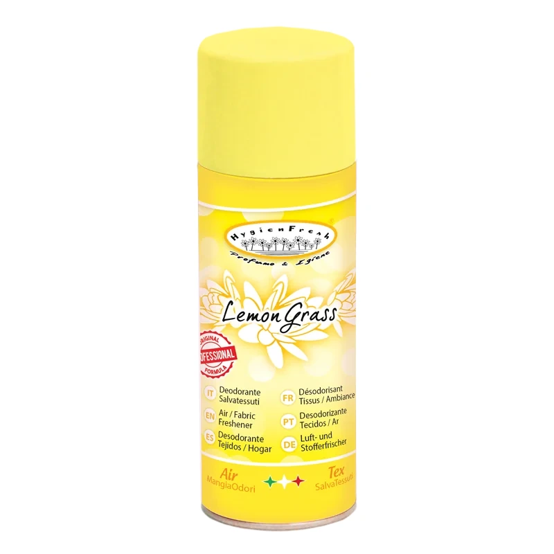 HygienFresh LEMONGRASS osviežovač textílií 400 ml