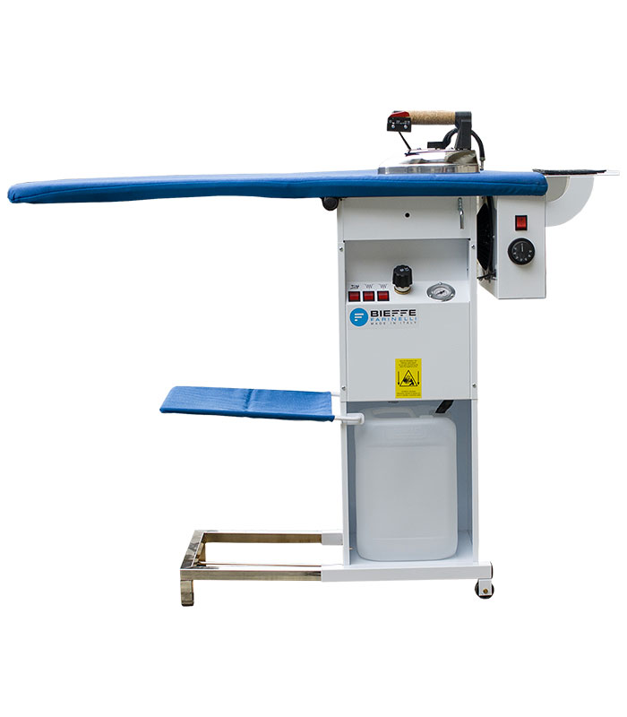 Žehliaci stôl FOREVER VII, ohrev a odsávanie dosky