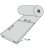 LDPE trhacia fólia, 56+9+9 cm